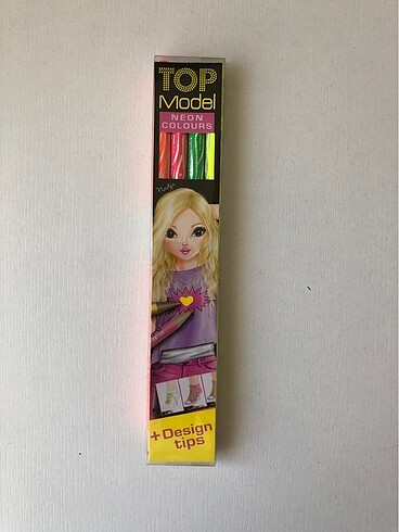  Beden Top Model neon kalem seti