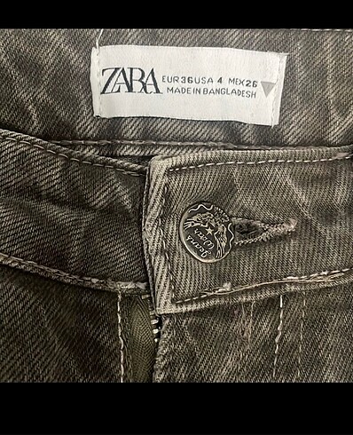 s Beden gri Renk Zara pantolon