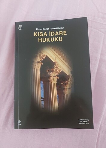 Kısa İdare Hukuku Kemal Gözler