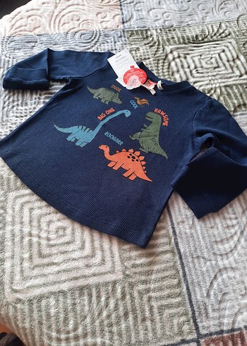 Erkek Çocuk Desenli  Sweatshirt Eşofman üstü - Görsel 2