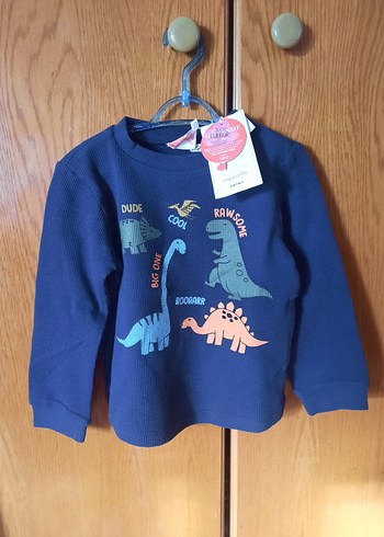 Erkek Çocuk Desenli  Sweatshirt Eşofman üstü - Görsel 7