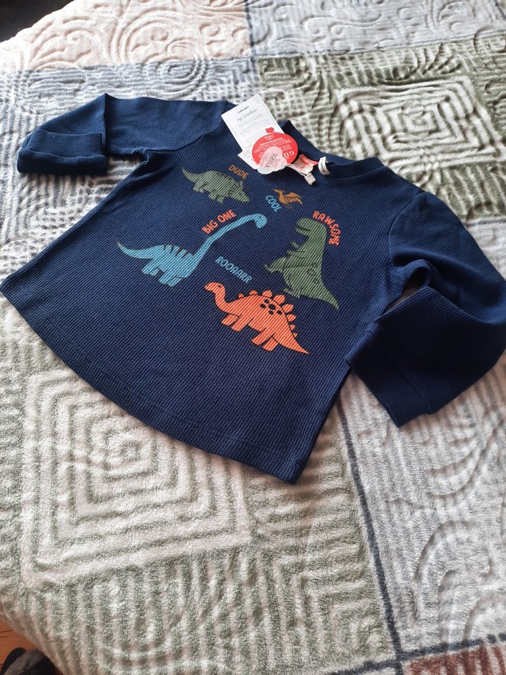Erkek Çocuk Desenli  Sweatshirt Eşofman üstü - Görsel 2