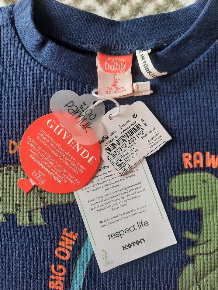 Erkek Çocuk Desenli  Sweatshirt Eşofman üstü - Görsel 4