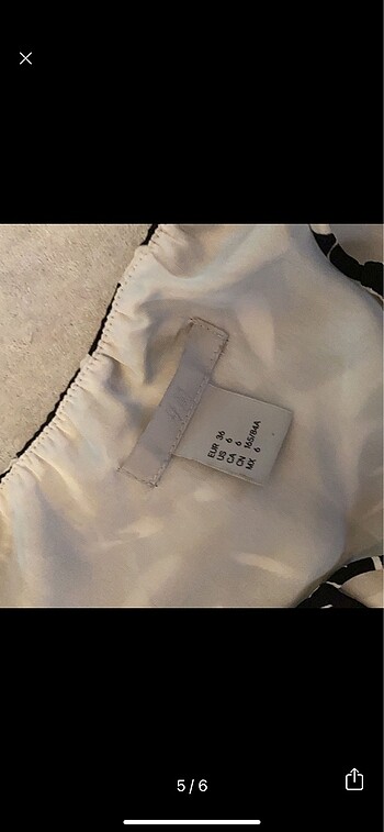 s Beden siyah Renk H&M elbise