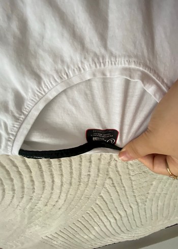 tek beden Beden beyaz Renk Erkek Beyaz Keten Kısa Kollu Tişört