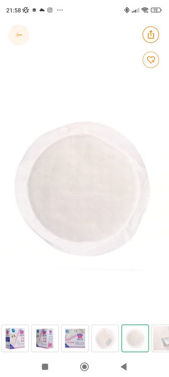 Baby mom Göğüs Pedi 60'lı - Görsel 3