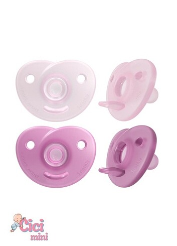 Philips Avent Soothie 2?li Emzik 0-6 Ay Kız Yeni