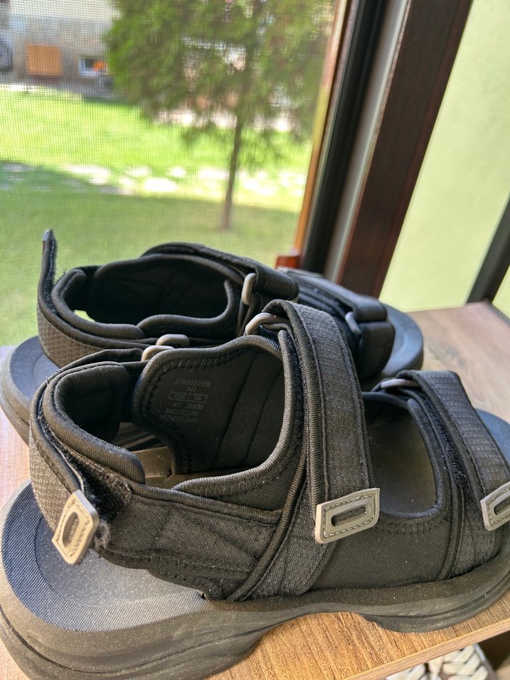 Siyah Erkek Spor Sandalet - Görsel 2