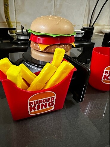 Hamburger yapma seti oyuncak