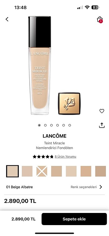 Lancome Teint Miracle Fondöten