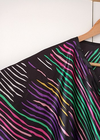 Saten Plaj elbisesi - Görsel 8