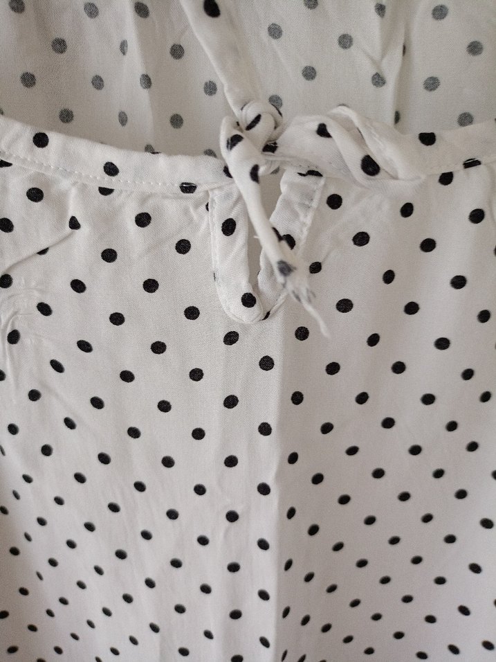 Puantiye Desenli plaj elbisesi - Görsel 2