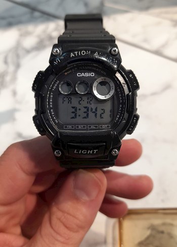 Orijinal Casio w 735h modeli saat(titreşimli) modeli - Görsel 3
