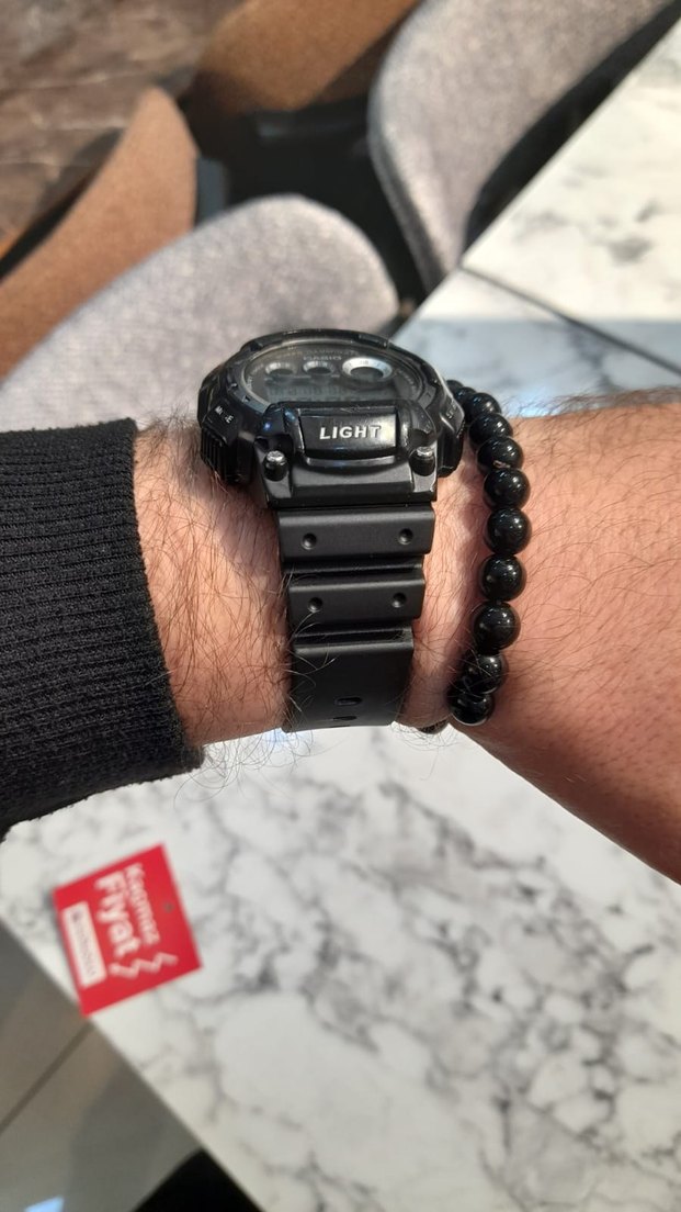 Orijinal Casio w 735h modeli saat(titreşimli) modeli - Görsel 5