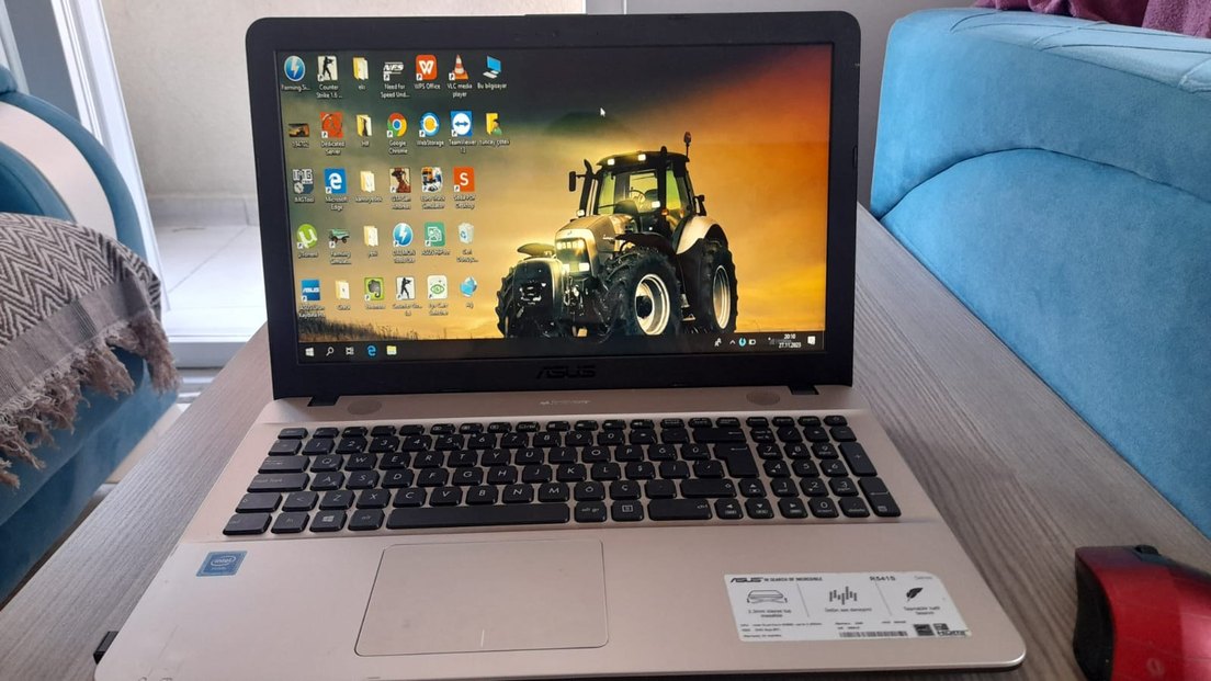 Camel Renkli Asus Dizüstü Bilgisayar Windows 10 - Görsel 5