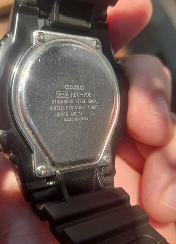 Orijinal Casio hdc 700 modeli saat - Görsel 4
