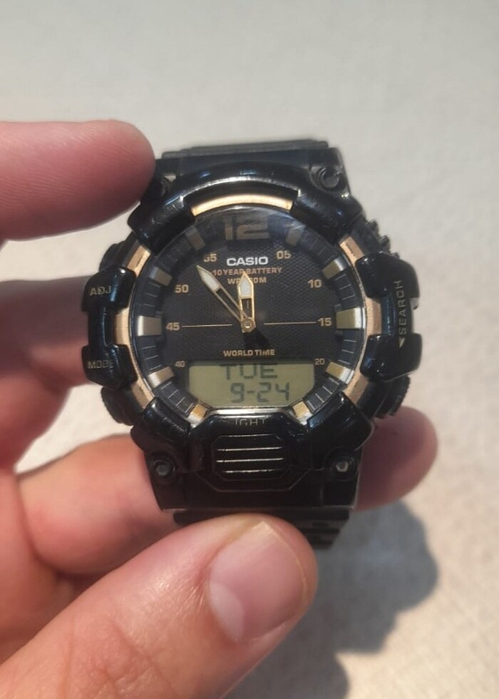 Orijinal Casio hdc 700 modeli saat  - Görsel 5