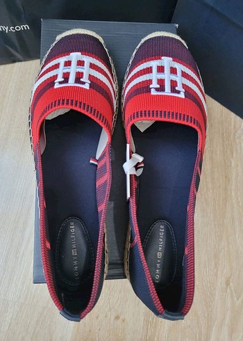 SIFIR KUTUSUNDA TOMMY HILFIGER ERKEK ESPADRIL AYAKKABI