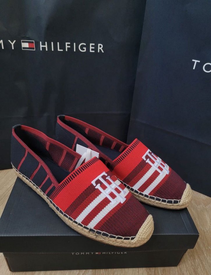 SIFIR KUTUSUNDA TOMMY HILFIGER ERKEK ESPADRIL AYAKKABI - Görsel 2