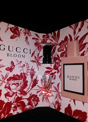 Gucci bloom edp bayan sample. Not: Sample parfumlerde üzerinde y