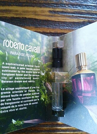 Roberto cavalli paradise found edp sample.Not: Sample parfumlerd