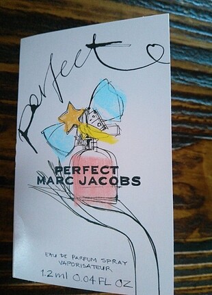  Beden Marc Jacobs perfect edp sample.Not: Sample parfumlerde üzerinde 