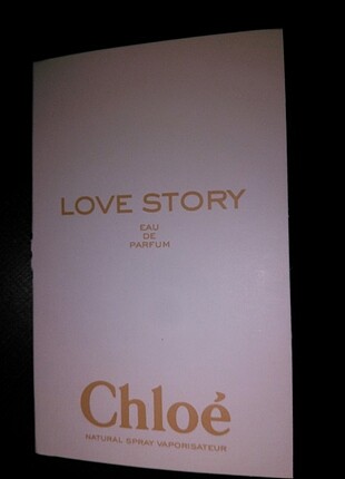 Chloé Chloe love story EDP sample parfüm