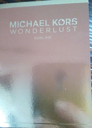  Beden Michael Kors wonderlust sublime edp sample parfum. #michael kors