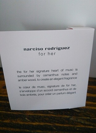 Narciso Rodriguez Narciso Rodriguez for her edt sample parfüm. #narciso Rodriguez 