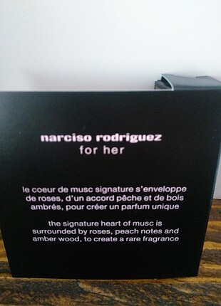 Narciso Rodriguez narciso Rodriguez for her EDP sample boy bayan parfüm. #narciso