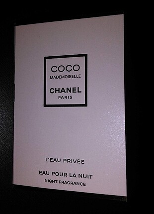 Chanel Chanel Coco mademosille leau prive EDP sample boy bayan parfüm. 
