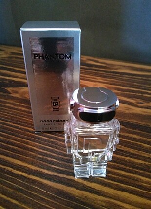paco rabanne phantom EDT 5 ml deluxe boy erkek parfum. ürün dokm
