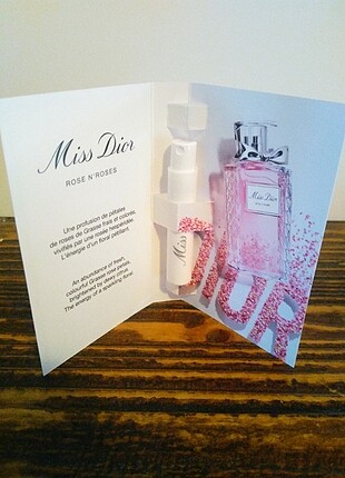 Miss Dior rose n'roses EDT sample boy bayan parfüm. 
