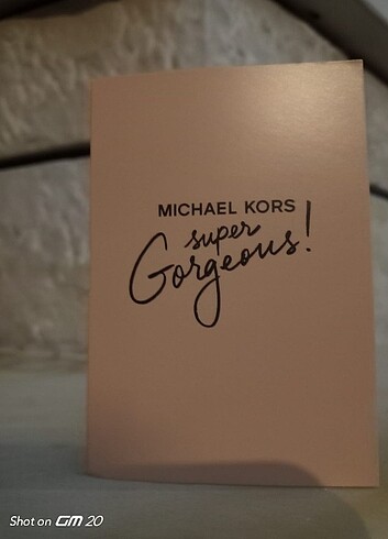 Michael Kors super gorgeous EDP sample parfüm