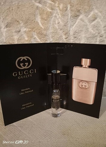 Gucci guilty EDT sample parfüm