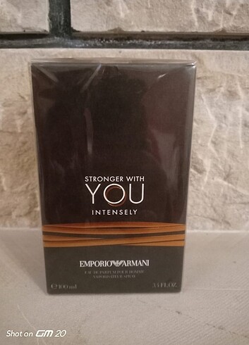 Emporio Armani stronger with you intensely Edp 