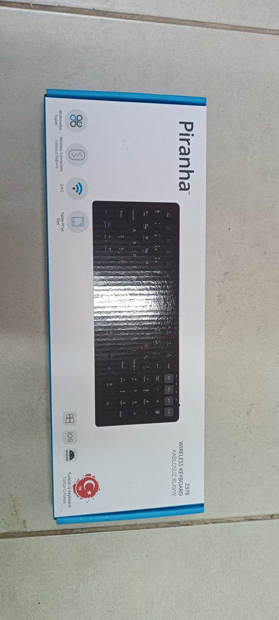 2378 WIRELESS KEYBOARD KABLOSUZ KLAVYE - Görsel 2