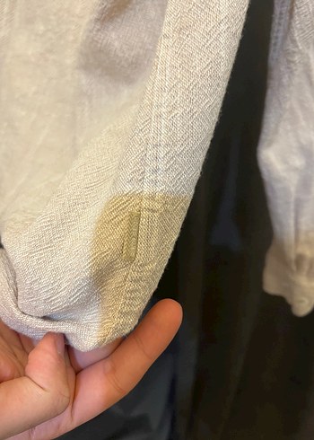 Pierre Cardin Gri Beyaz Keten Uzun Kollu Erkek Gömlek Pierre cardin