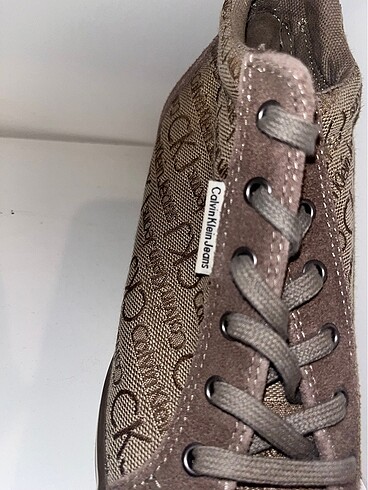38 Beden Calvin klein dolgu topuk spor ayakkabı