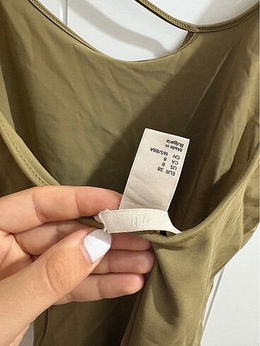 m Beden haki Renk H&M haki mayo