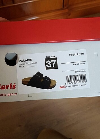 Polaris Polaris örgü detay terlik