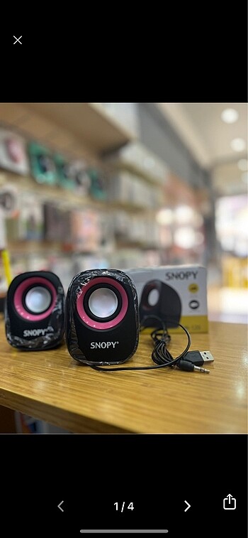 Snopy SN-120 2.0 Multımedıa speaker set