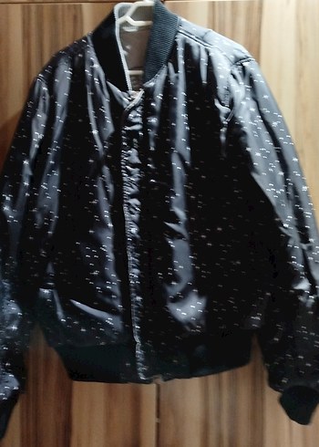 Gri Fermuarlı erkekStreet Wear Ceket - Görsel 3