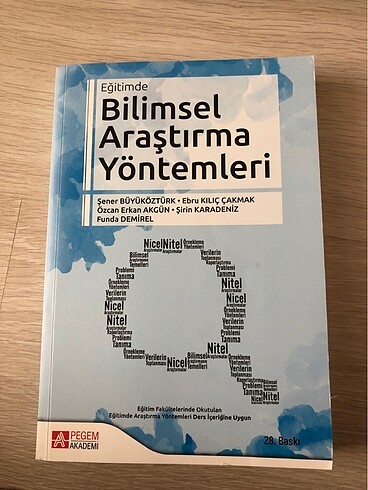Eğitimde Bilimsel Araştırma Yöntemleri Yard. Doç.Dr. Şener Büyük