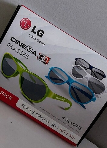 LG 3D sinema gözlüğü 