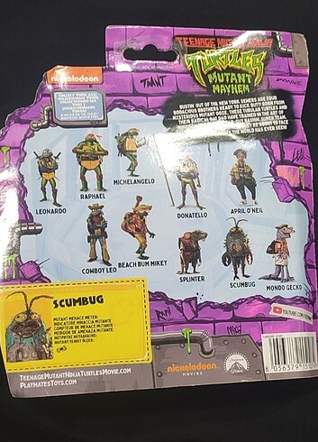  TMNT Scumbug Figürü