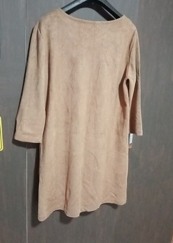 Püsküllü Süet Mini Bohem Tunik - Görsel 2