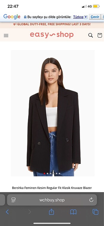 Bershka bershka blazer ceket