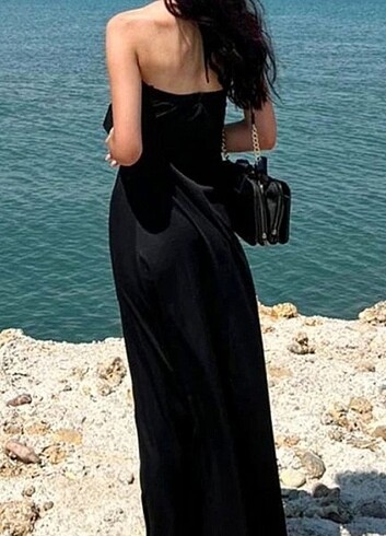 Zara Siyah elbise