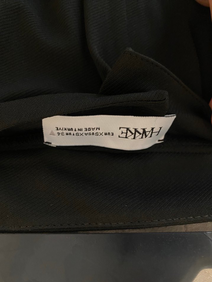 Kadın Siyah Palazzo Pantolon - Görsel 5